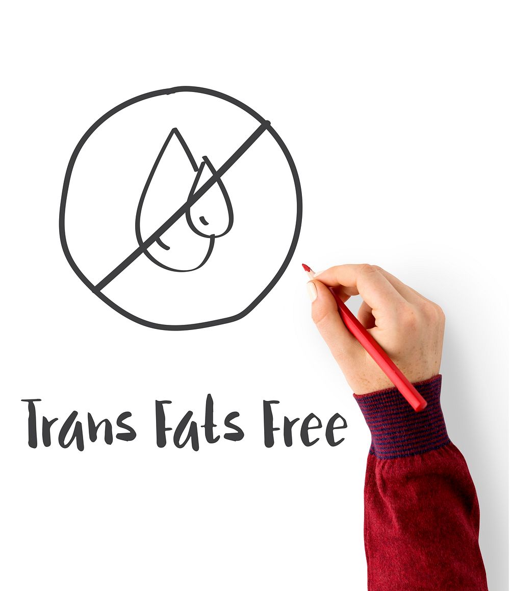 Trans Fats Free Lifestyle Concept