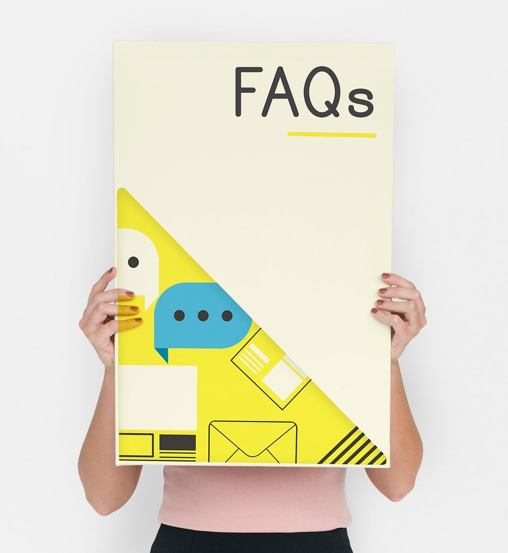 FAQ Support Information Online Concept