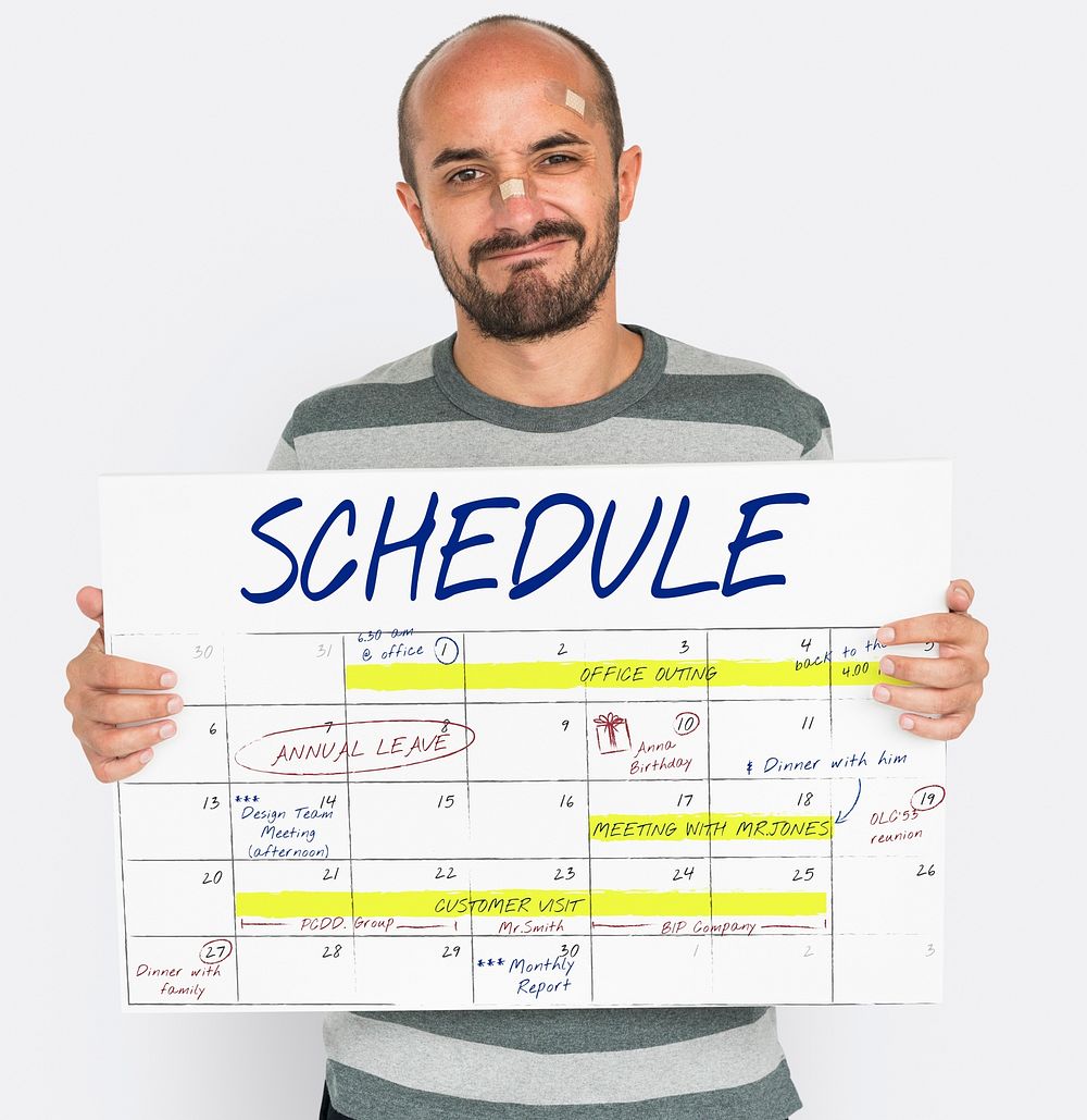 Schedule Agenda Management Planner Reminder