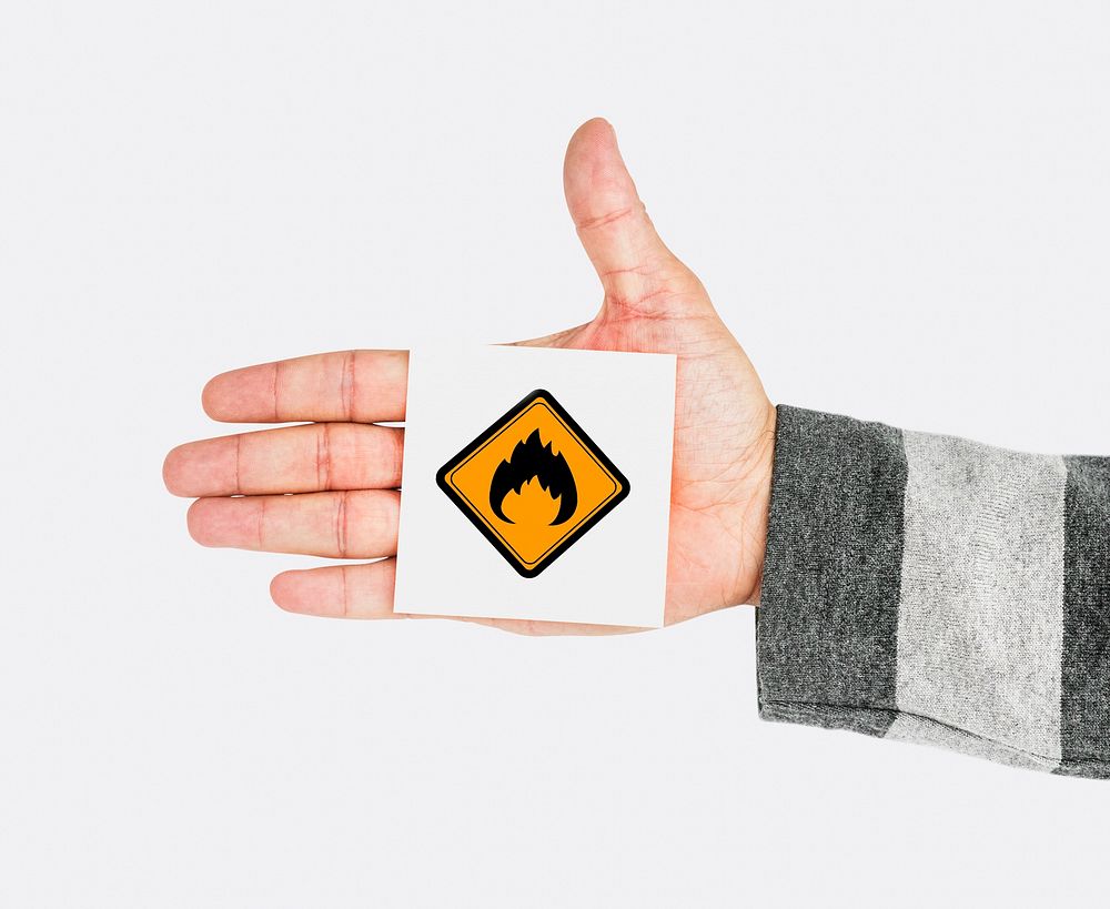 Flammable Sign Caution Warning Sign Symbol