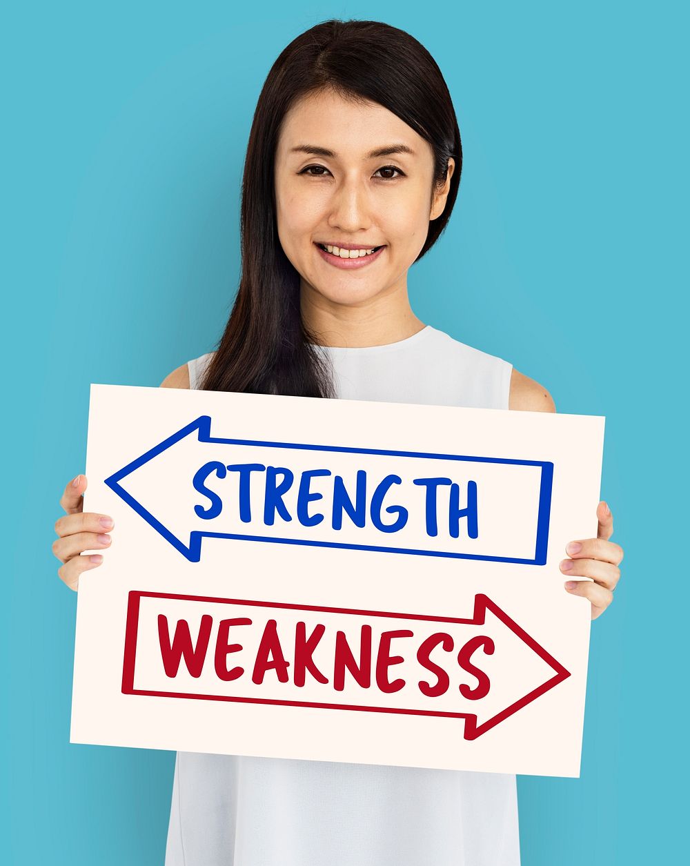 Arrow Opposite Choice Strength Weakness Icon