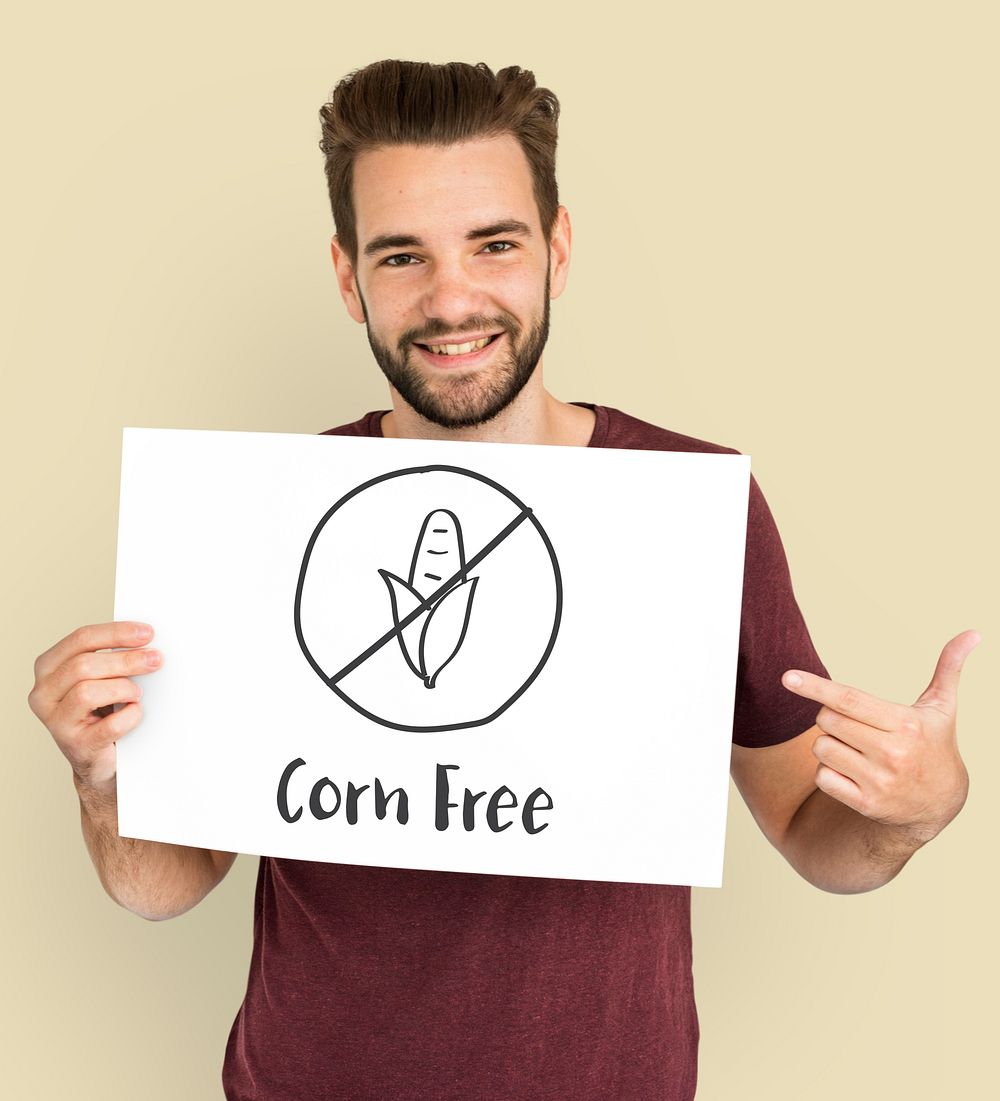 Corn Free Healthy Lifestyle Concept