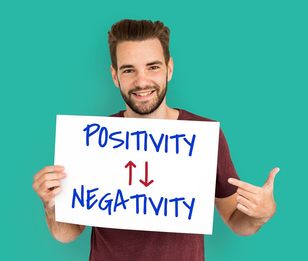 Emotional Choices Positivity Negativity Text