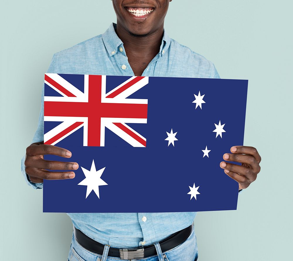 Australia country union jack flag