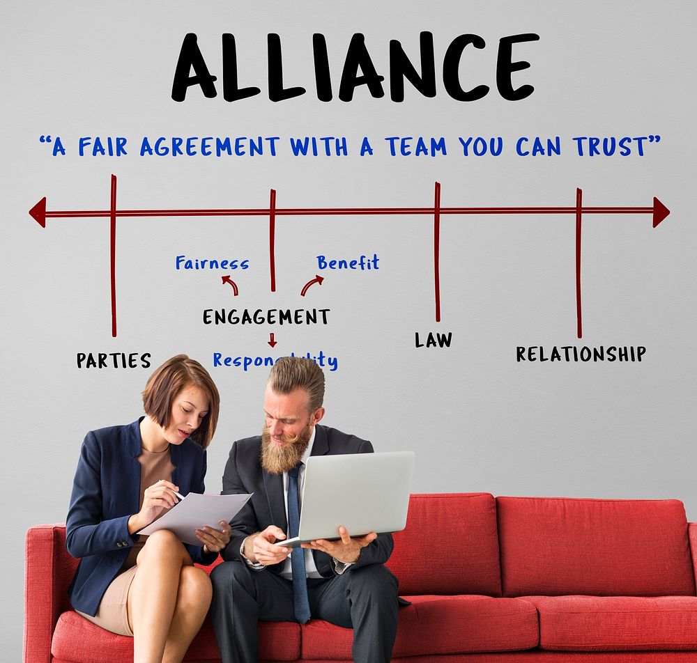 Partnership Alliance Collaboration Business Arrow