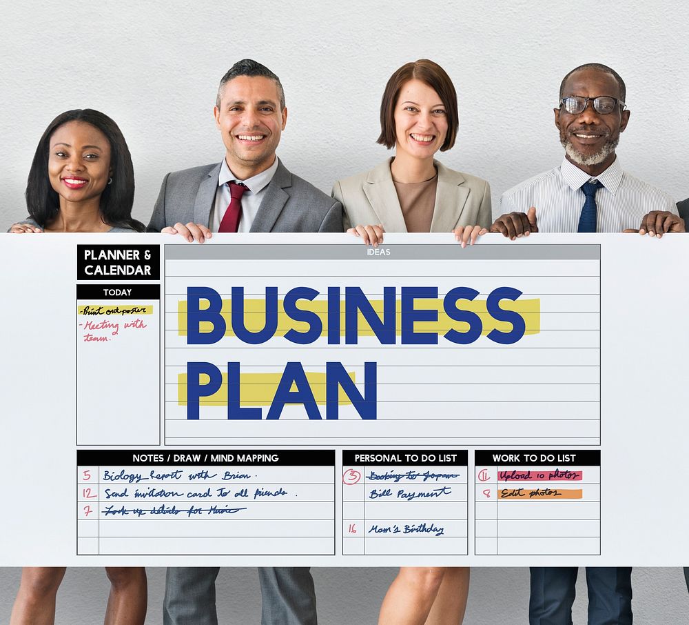 Business Plan Process Strategy Solution Vision Concept