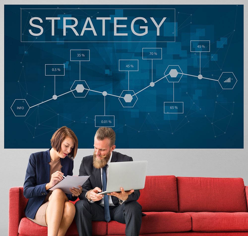 Business Strategy Corporation Enterprise Startup Concept