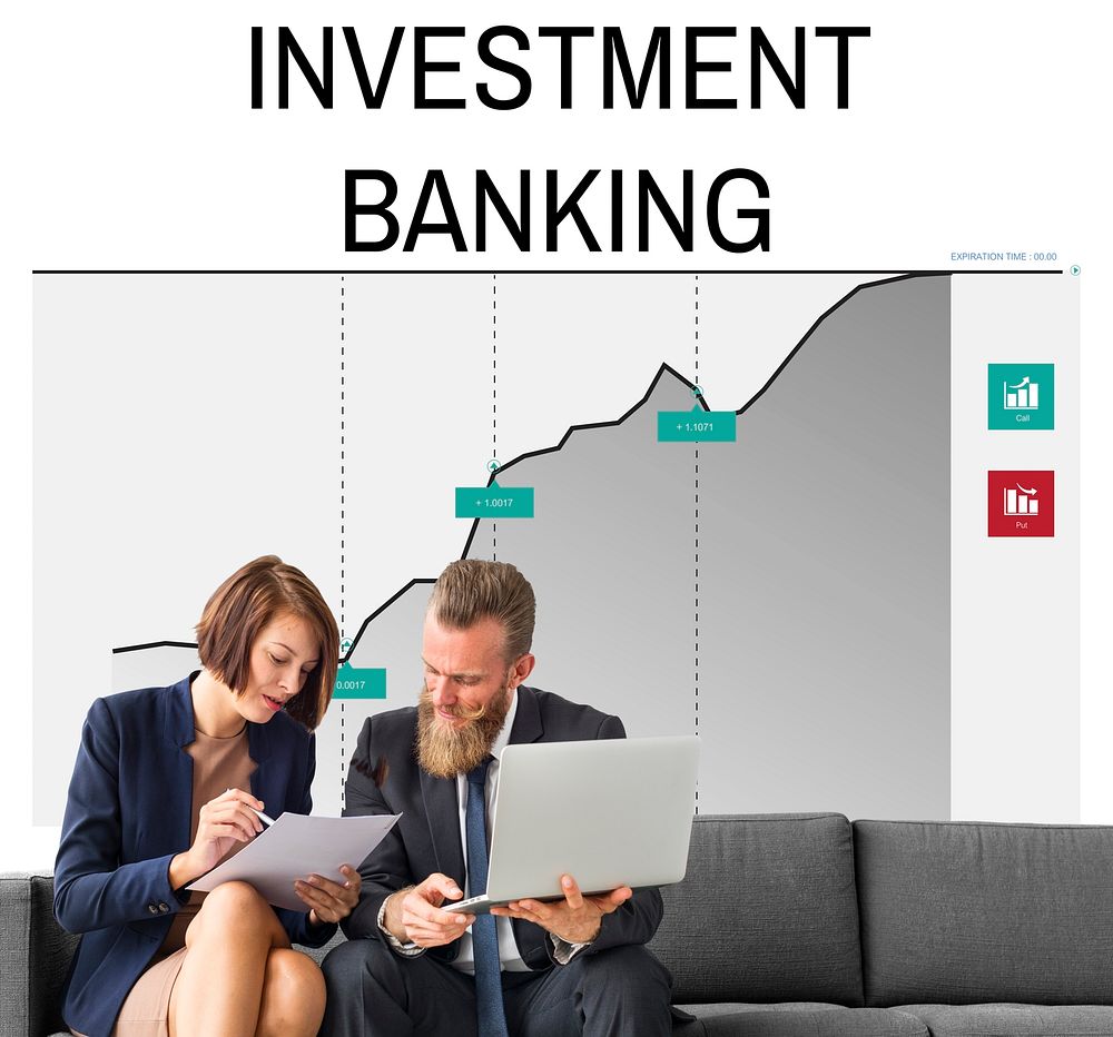 Investment Banking Money Management Concept