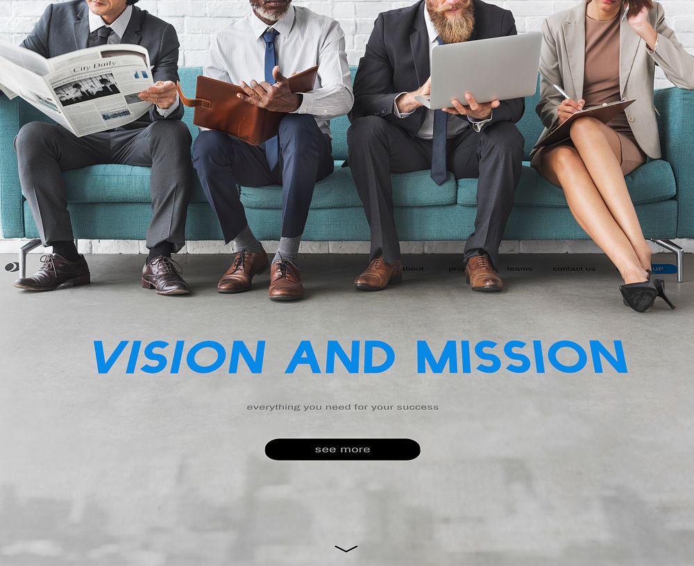 Vision and Mission Inspiration Word