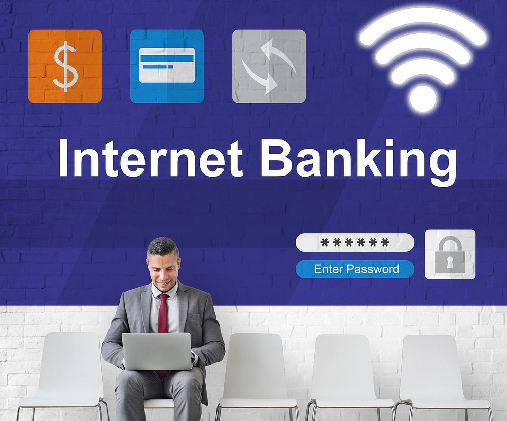 Internet Banking Transaction Financial Icon