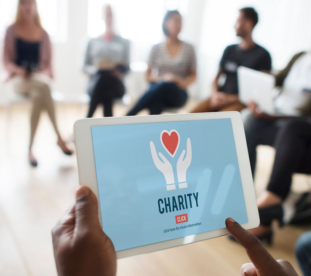 Charity Volunteer Giving Helping Hands