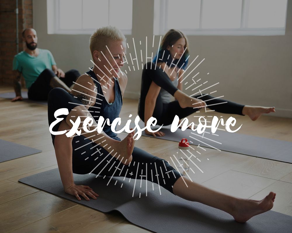 Exercise Active Strong Wellness Healthcare Word