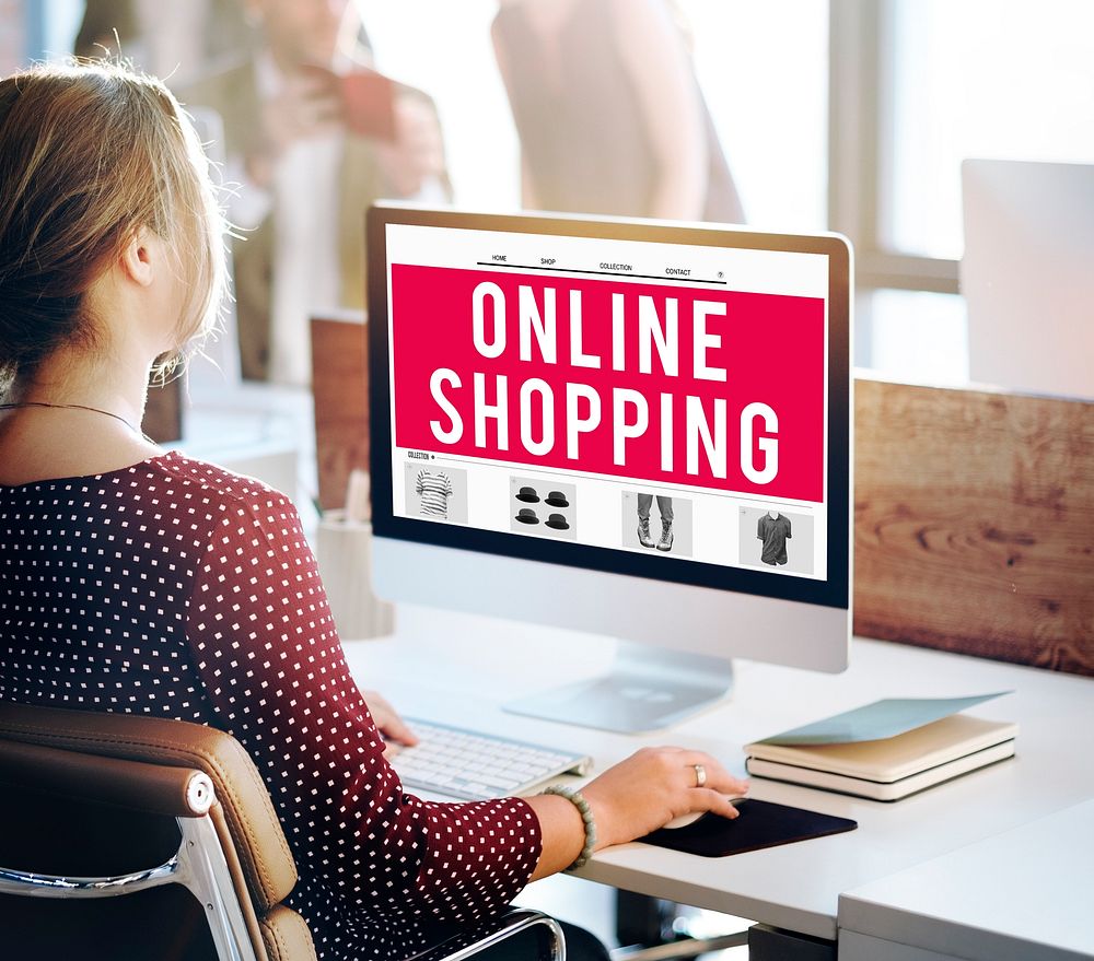 Online Shopping Internet Website E-Commerce Concept