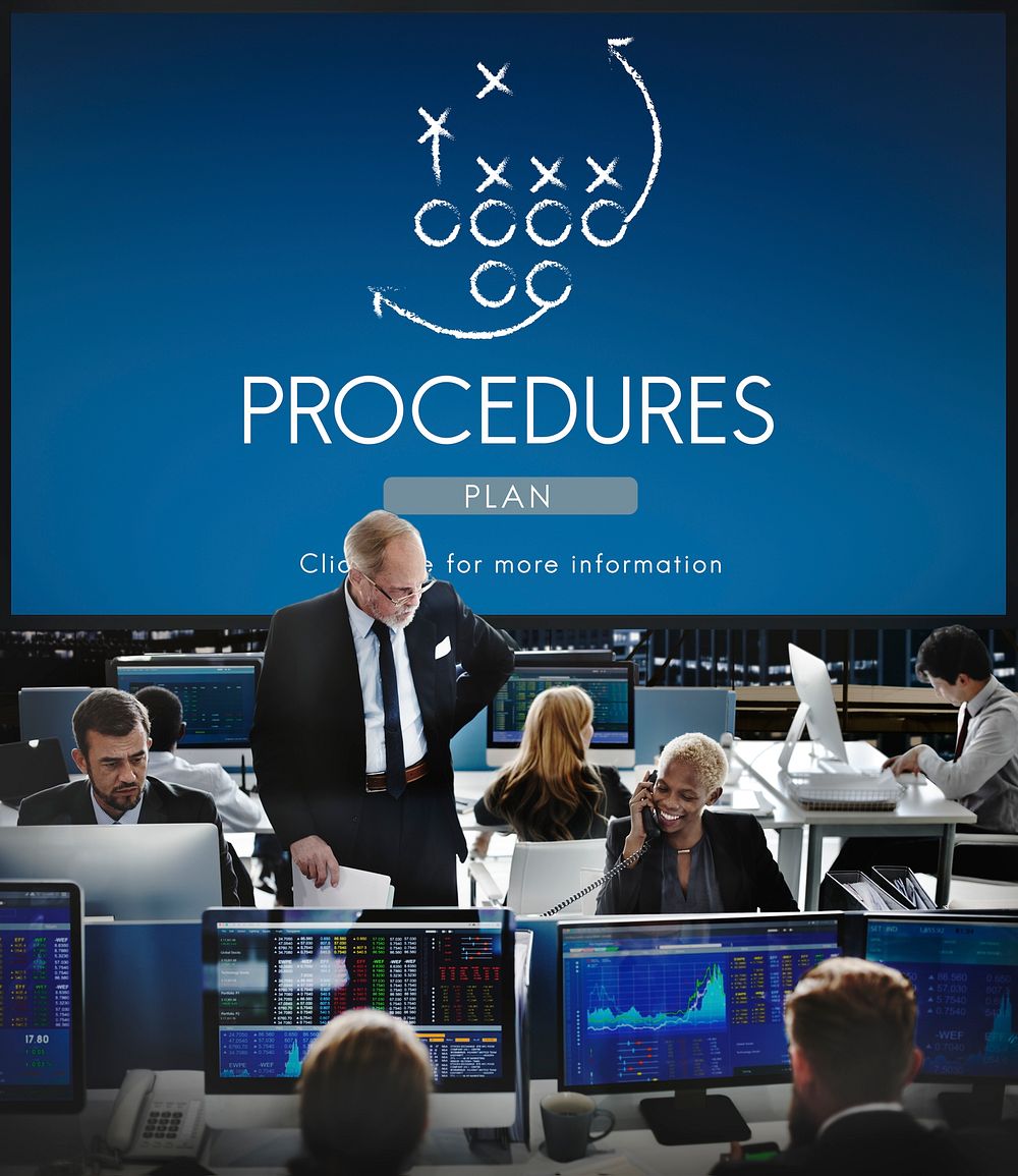 Procedures Process Steps System Business Plan Concept