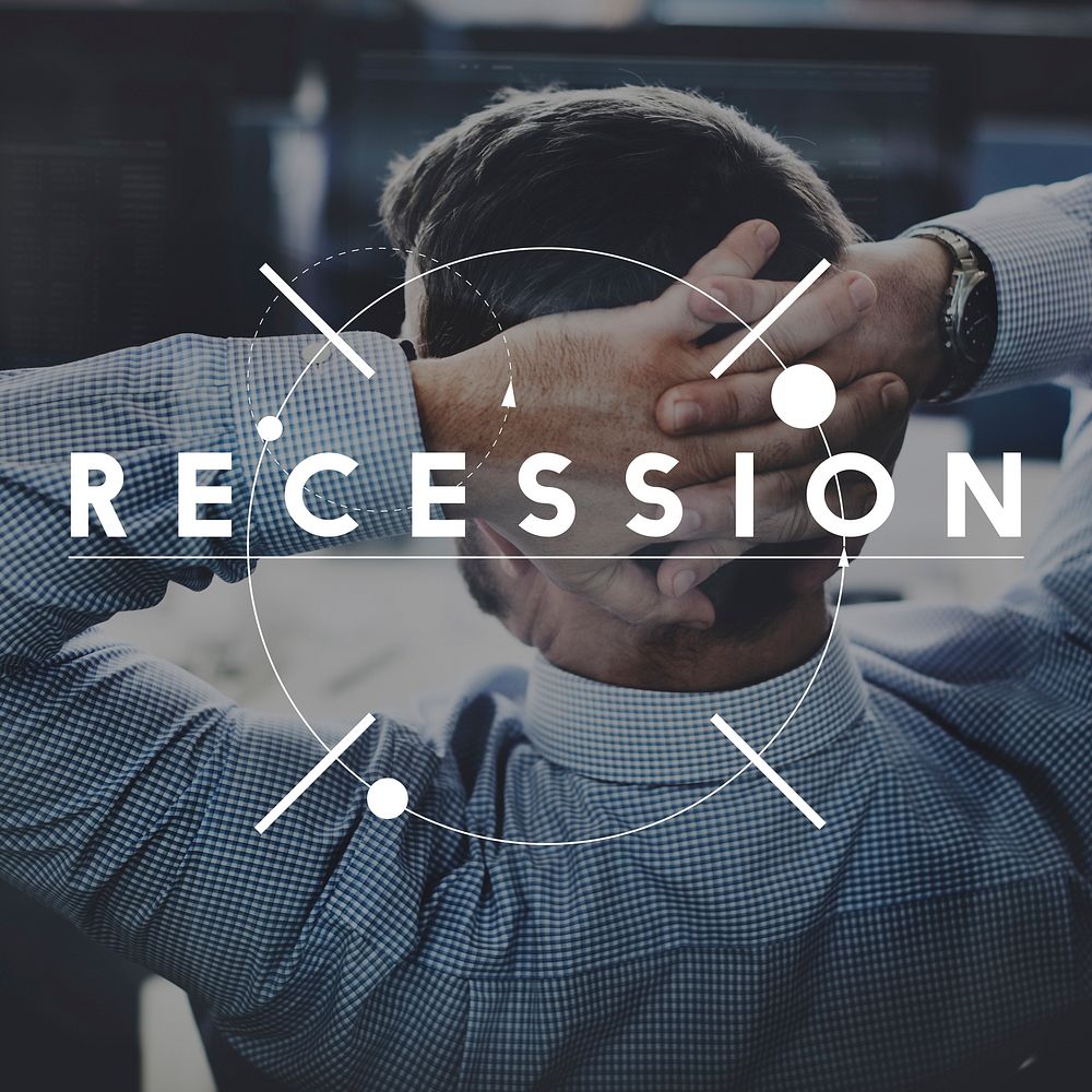 Recession Deflation Bankruptcy Accounting Crisis Concept