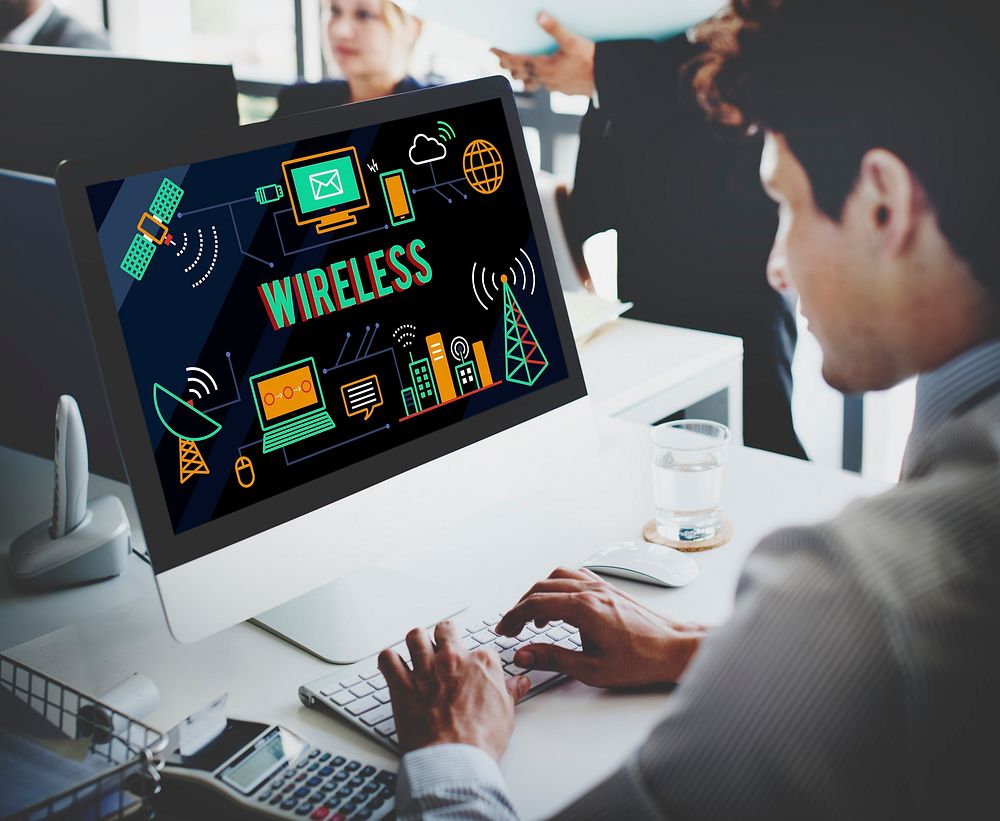 Wireless Technology Wifi Network Communication Concept