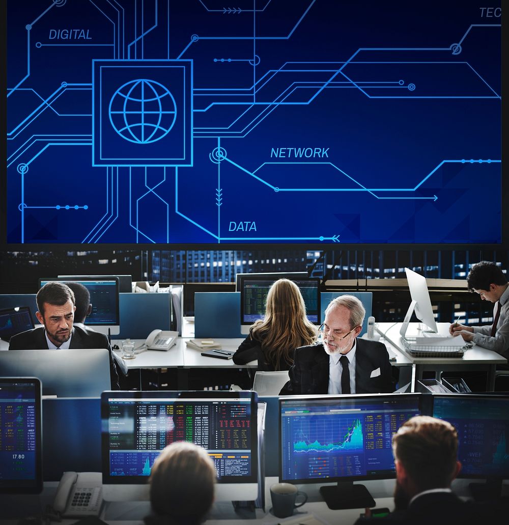 Digital Data Computer Technology Electronic | Premium Photo - rawpixel