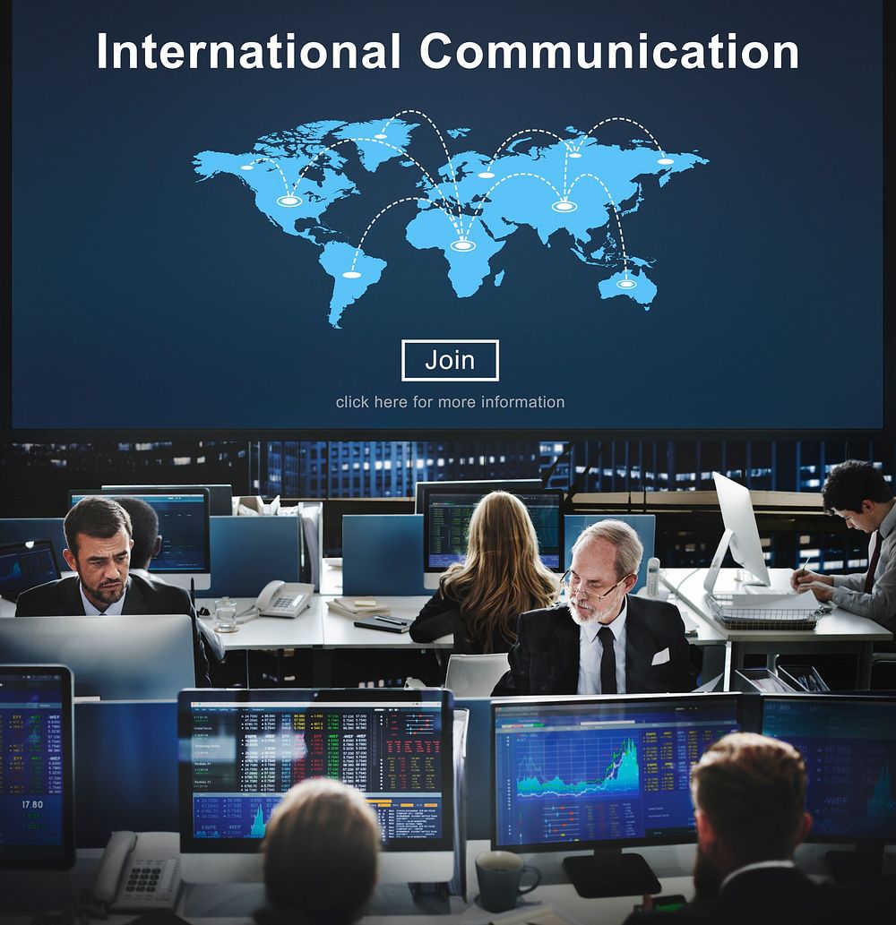 International Communication Global Communicate Concept