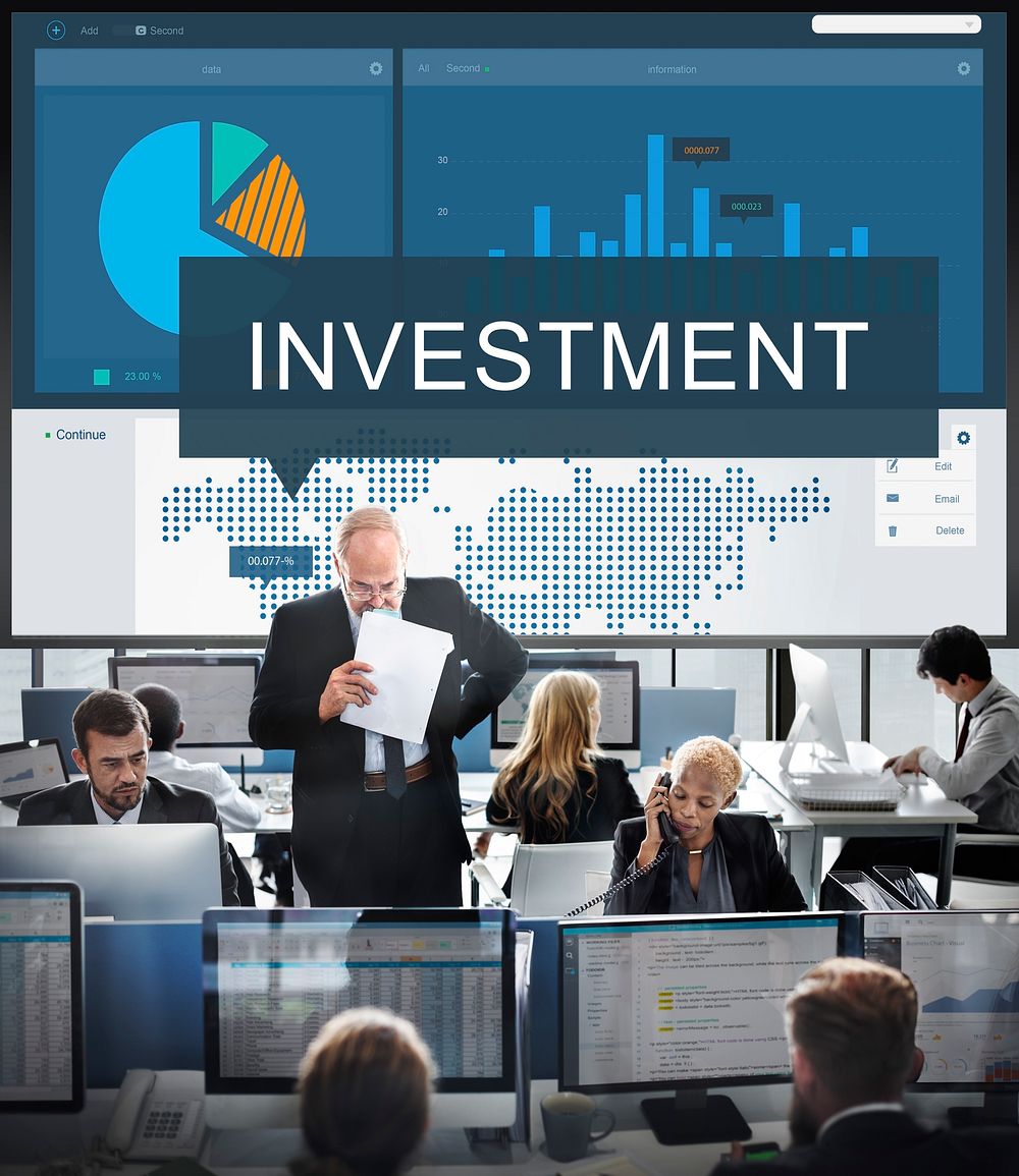 Business Analysis Data Global Trade Graphic Concept