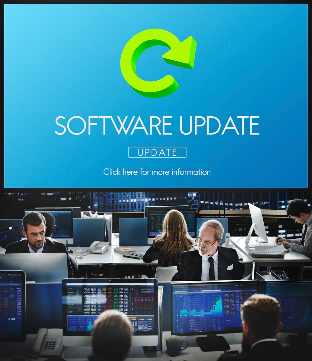 Software Update Program Digital Improvement Concept