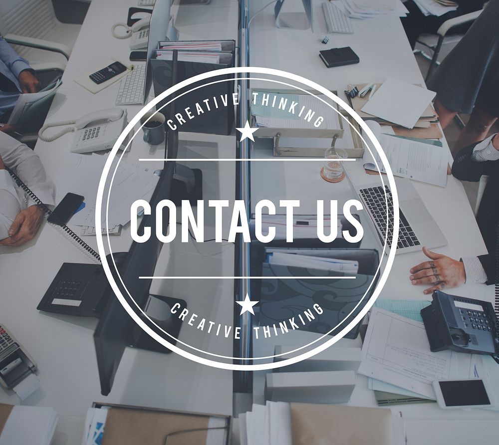 Contact Us Communication Enquiry Information Support Concept