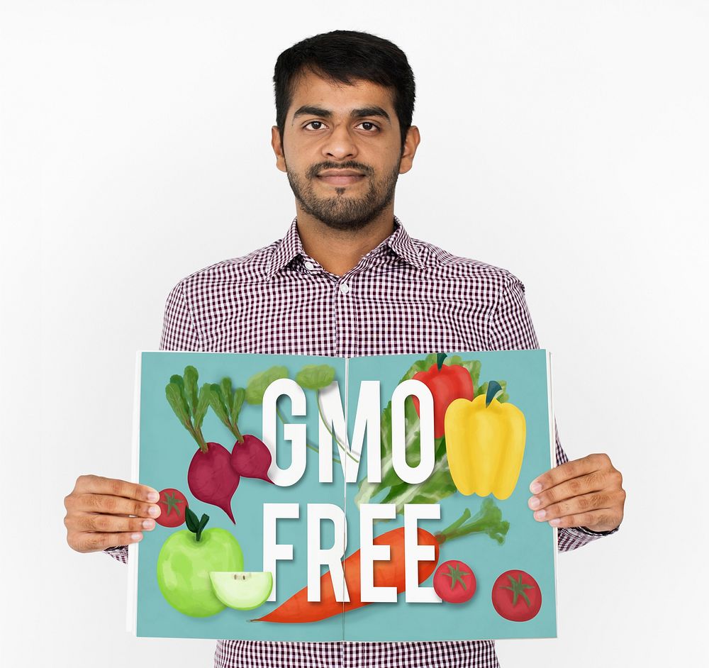 GMO Free Green Fruits Vegetables Icon