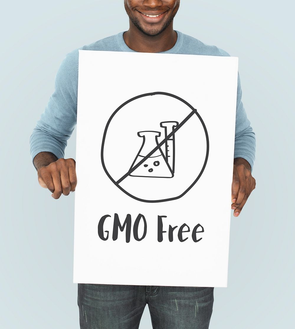 GMO Free Healthy Lifestyle Concept