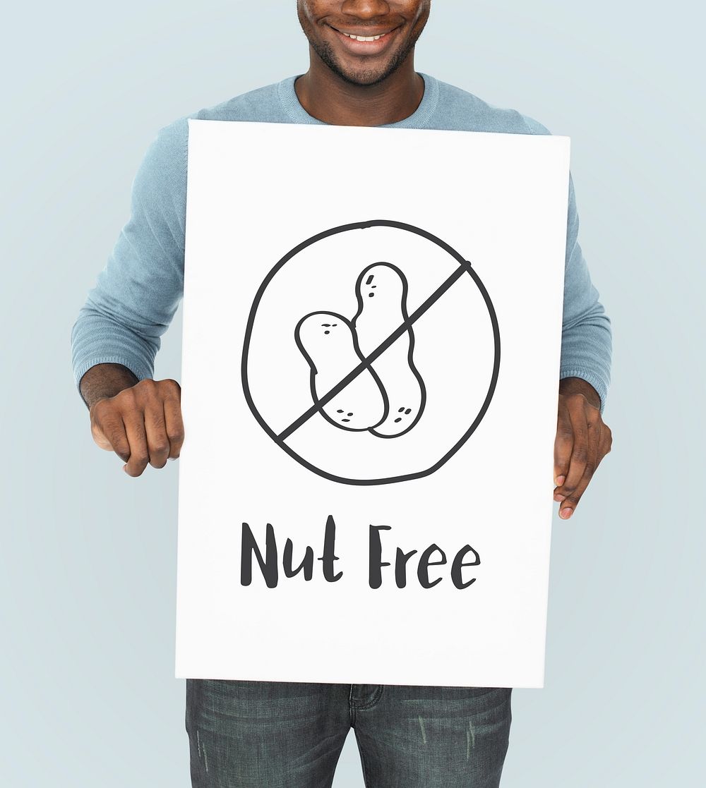 Nut Free Healthy Lifestyle Concept