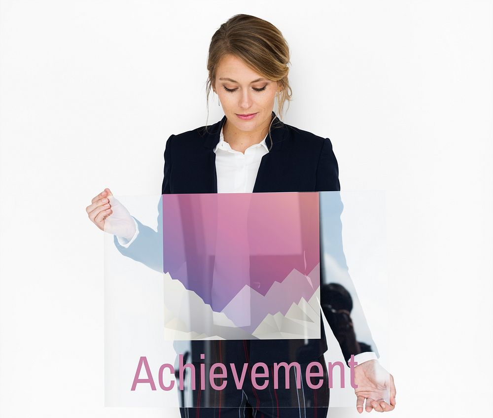 Achievement Word Peak Summit Graphic