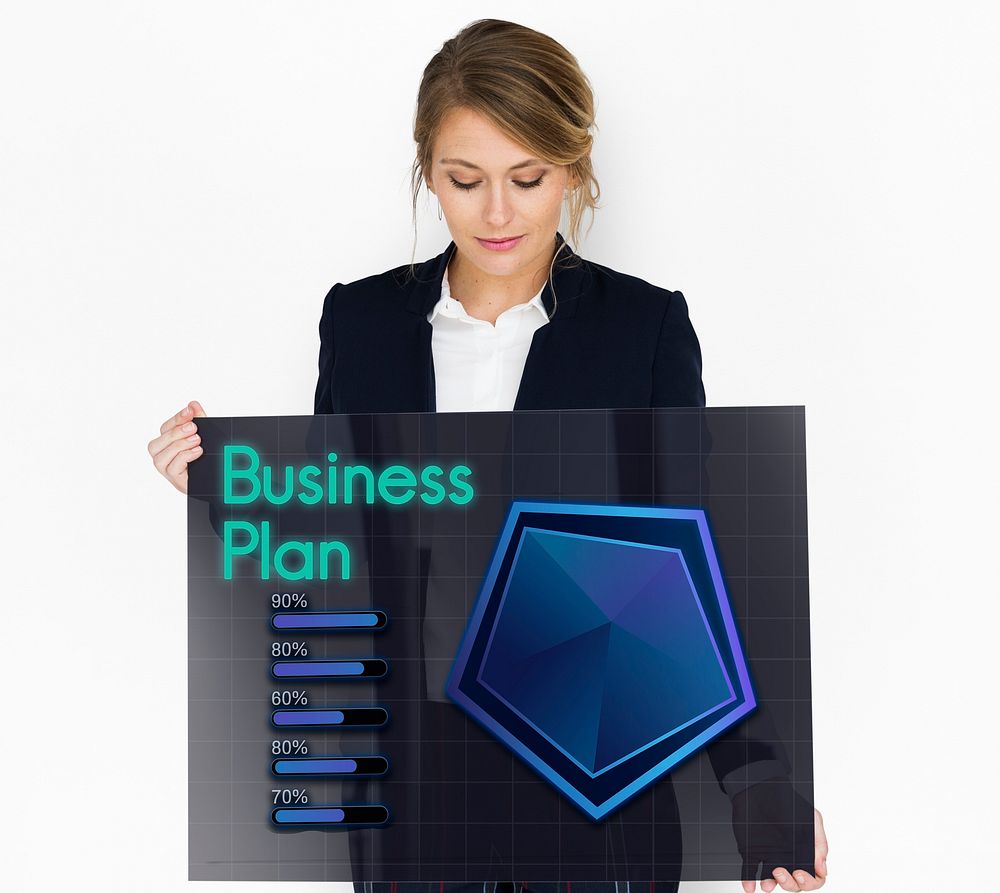Startup Plan Business Goals Diagram