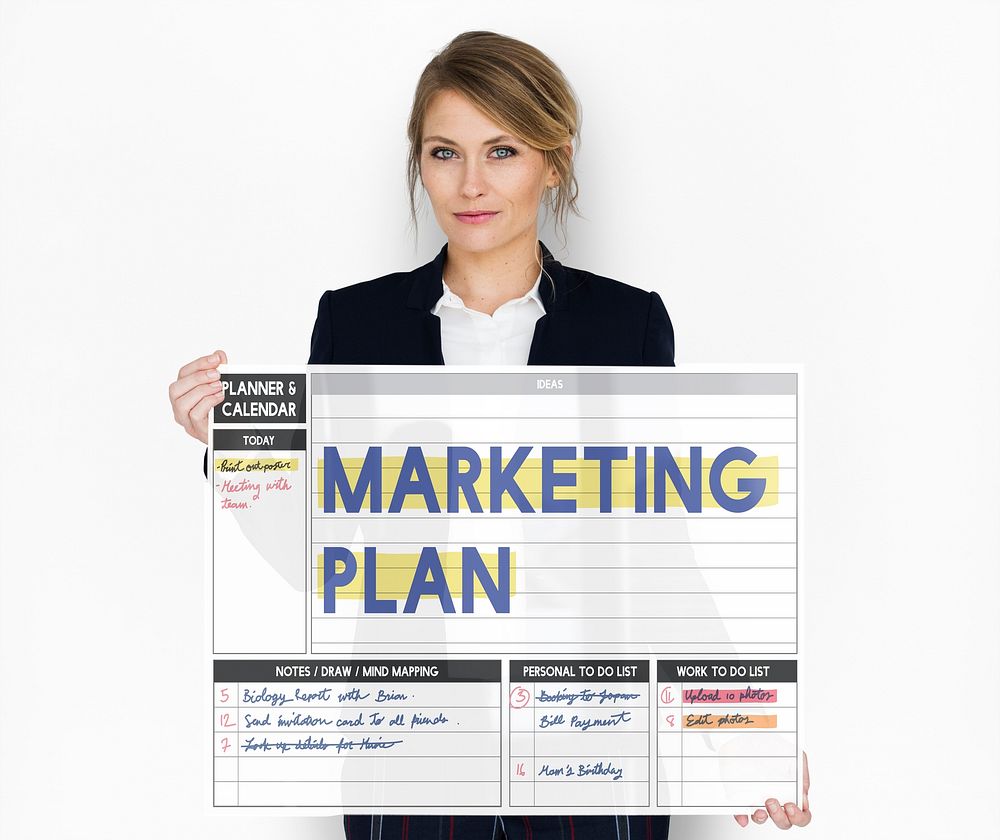 Digital Marketing Plan Planer Calendar Schedule