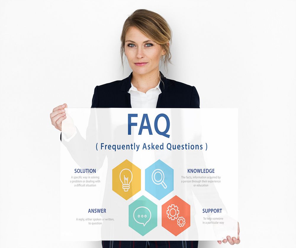 Assistance Communication Frequently Asked Questions Icon