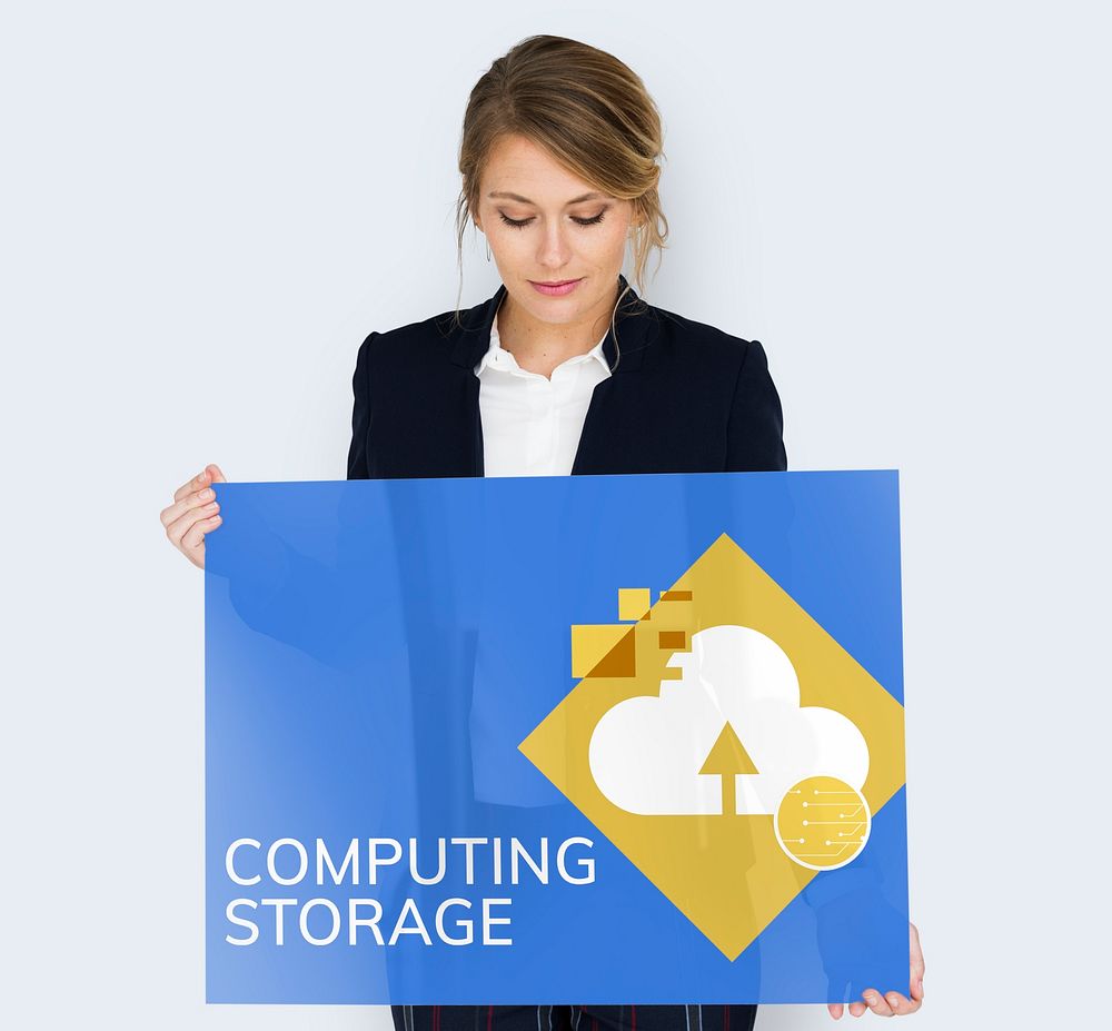 Computing Storage Modern Technology Concept