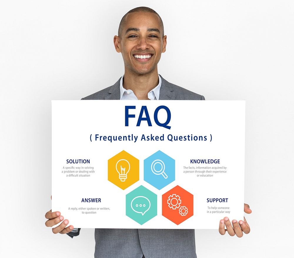 Assistance Communication Frequently Asked Questions Icon