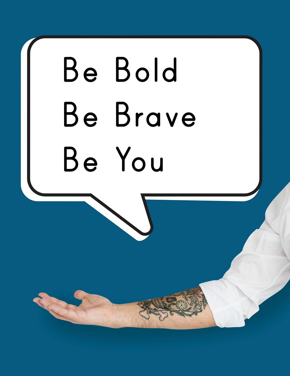 Yourself Bold Brave Confidence Strength