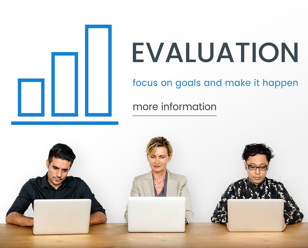 Business Evaluation Information Growth Concept