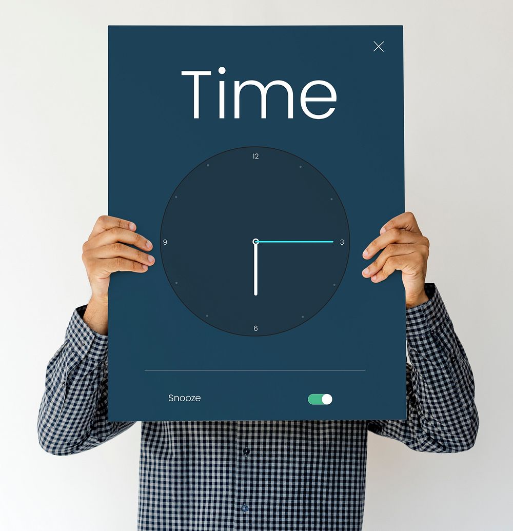 Digital Clock Alarm Application Concept