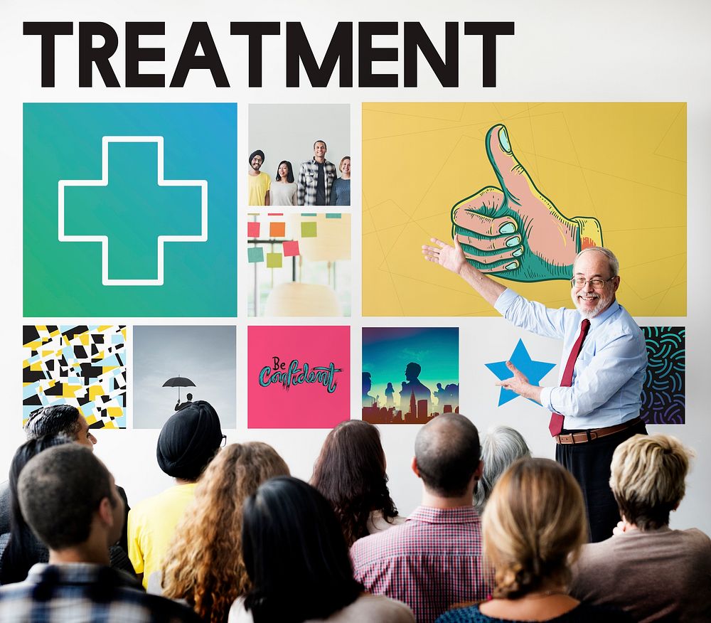 Cross Hospital Treatment Health Presenting Concept