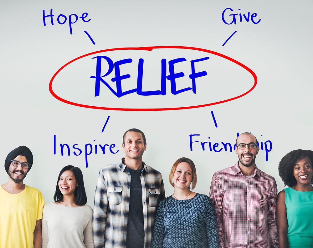 Relief Support Care Assistance Help Concept
