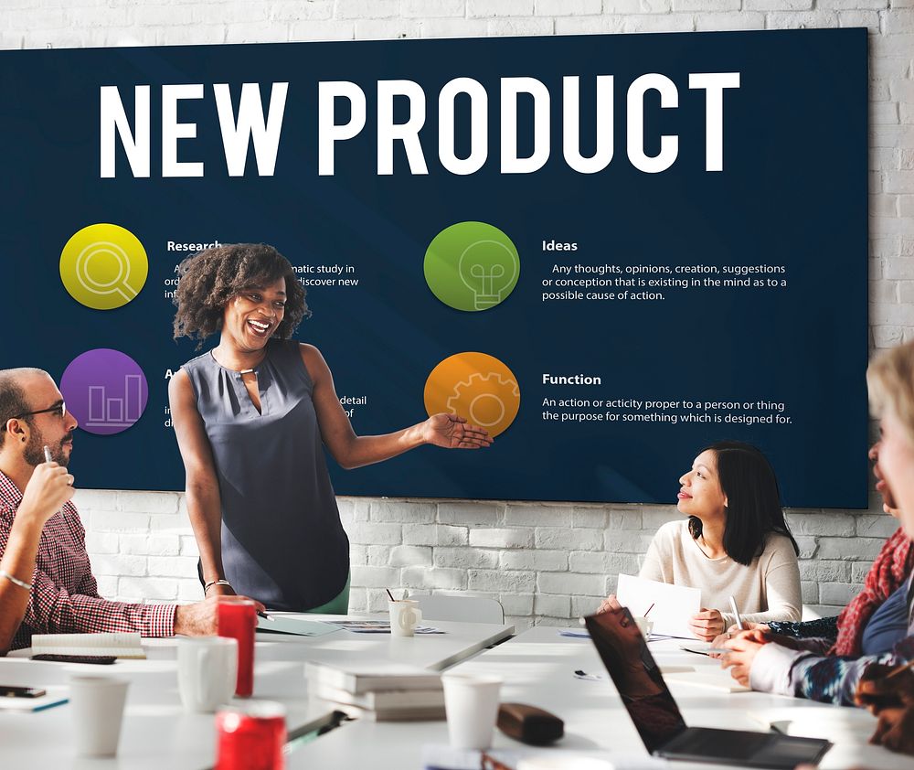 New Product Development Marketing Concept