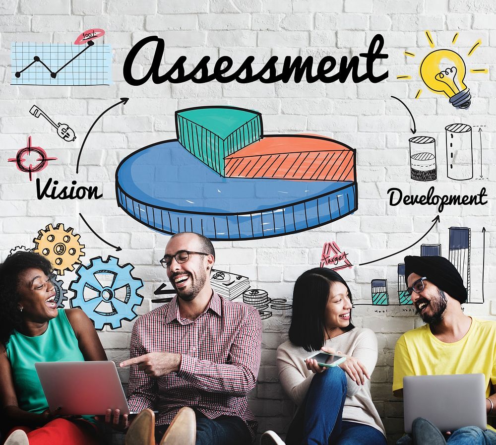 Assessment Evaluation Review Examination Concept