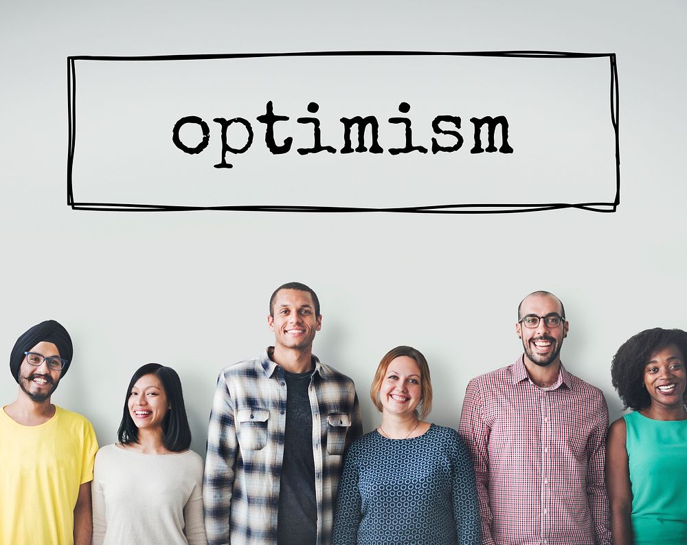 Optimism Positive Thinking Attitude Faith Concept