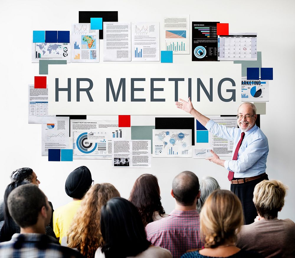 HR Meeting Convention Employment Occupation Concept