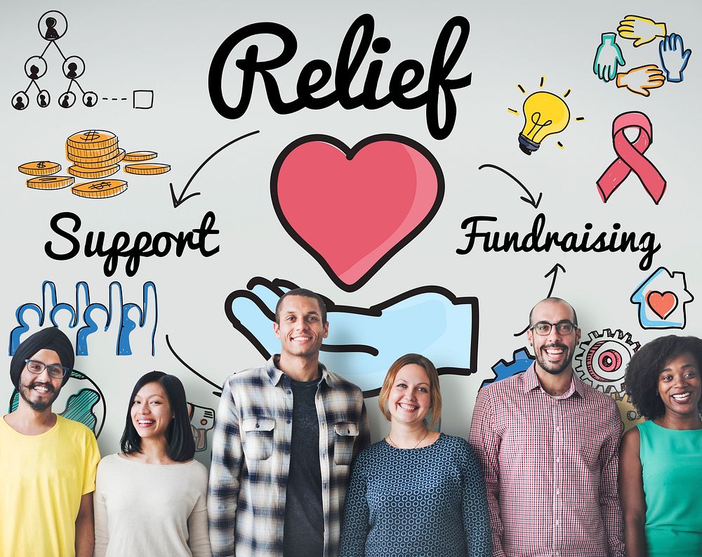 Relief Support Giving Help Pain Relax Aid Break Concept