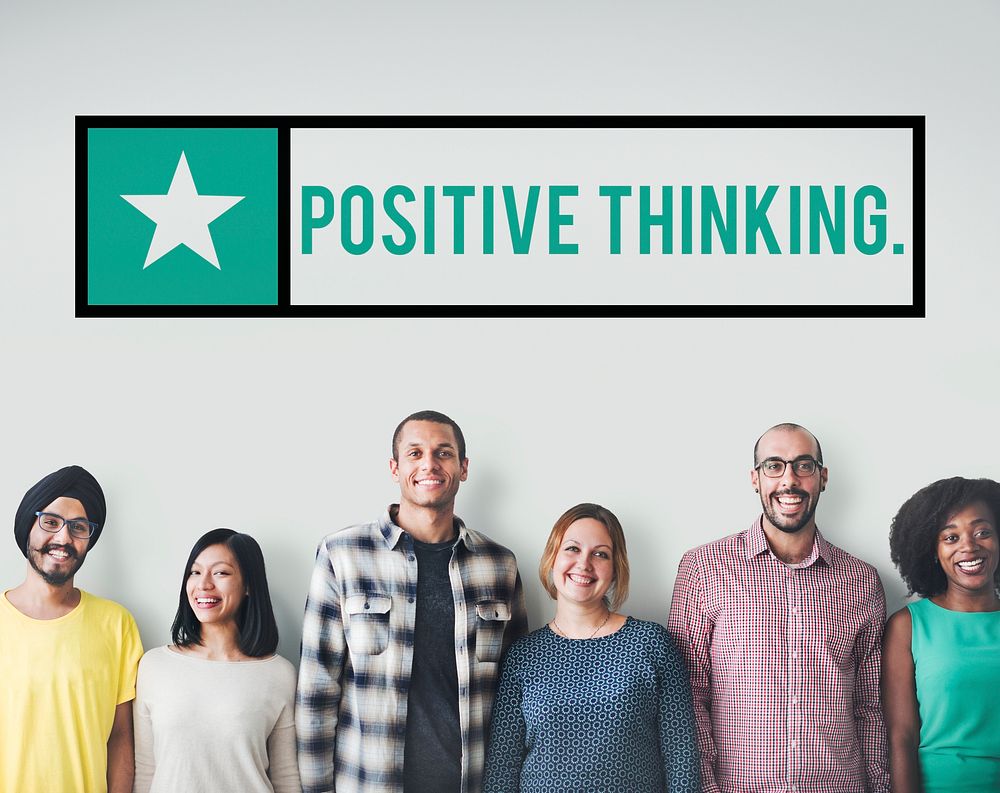 Positive Thinking Choice Attitude Inspire Focus Concept