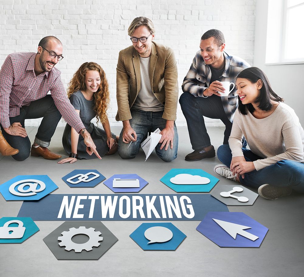 Networking Online Technology Graphic Concept