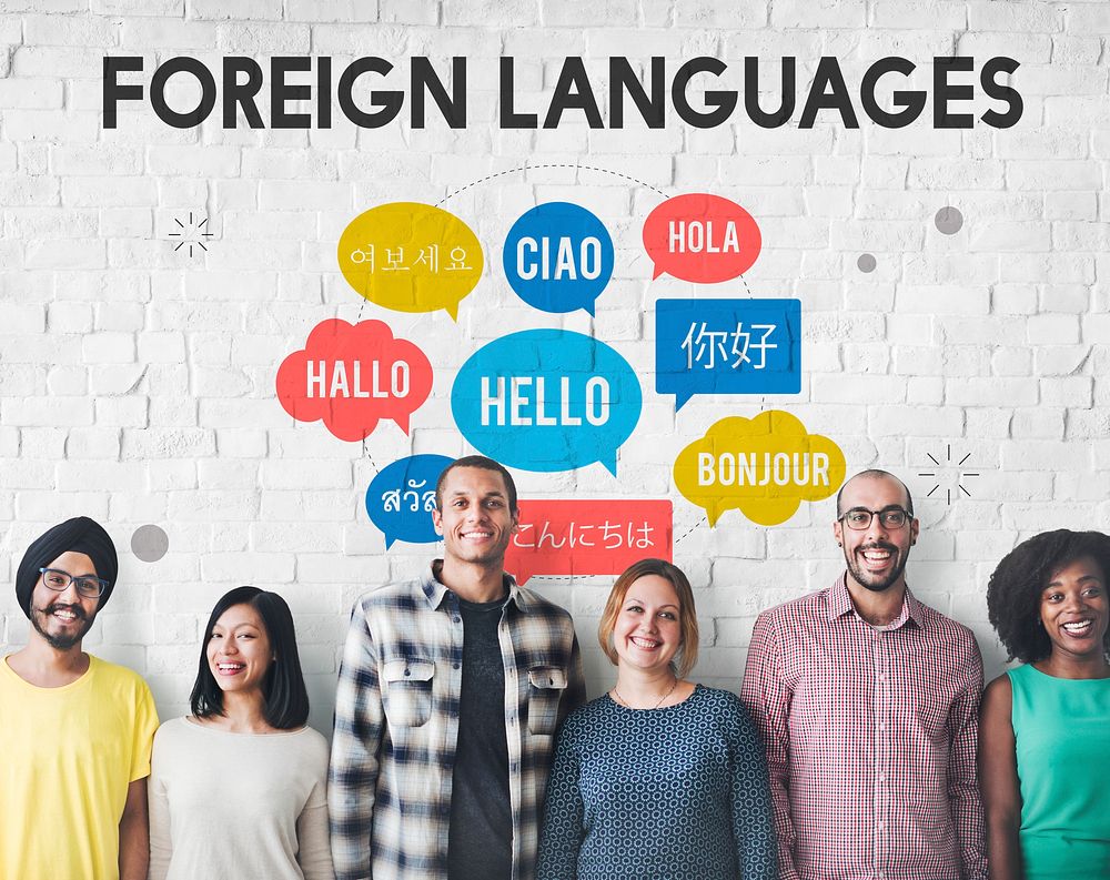 Communication Foreign Languages Greeting Worldwide Concept