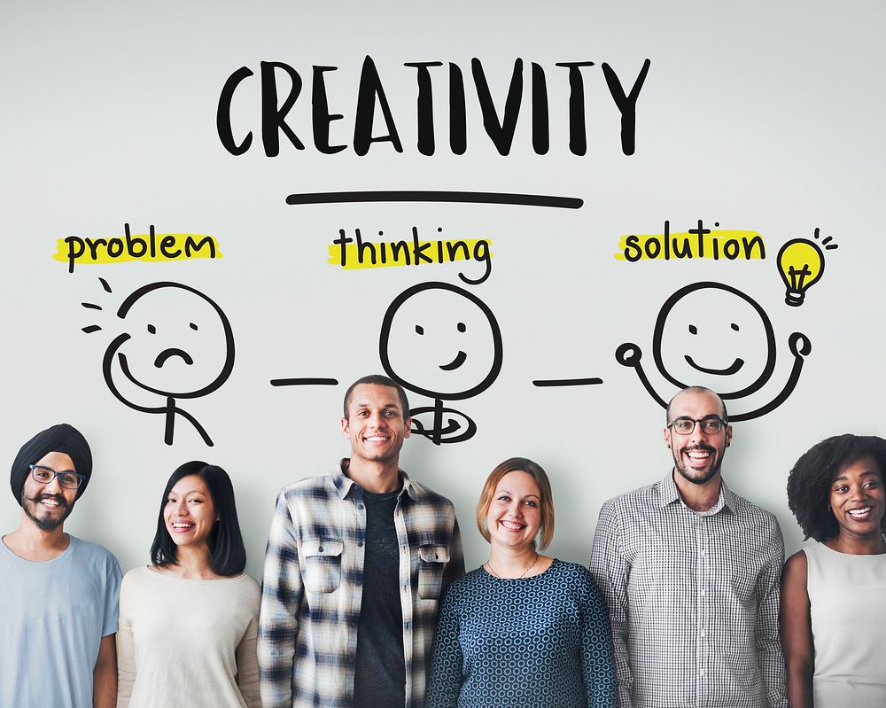 Creativity Thinking Brainstorm People Concept