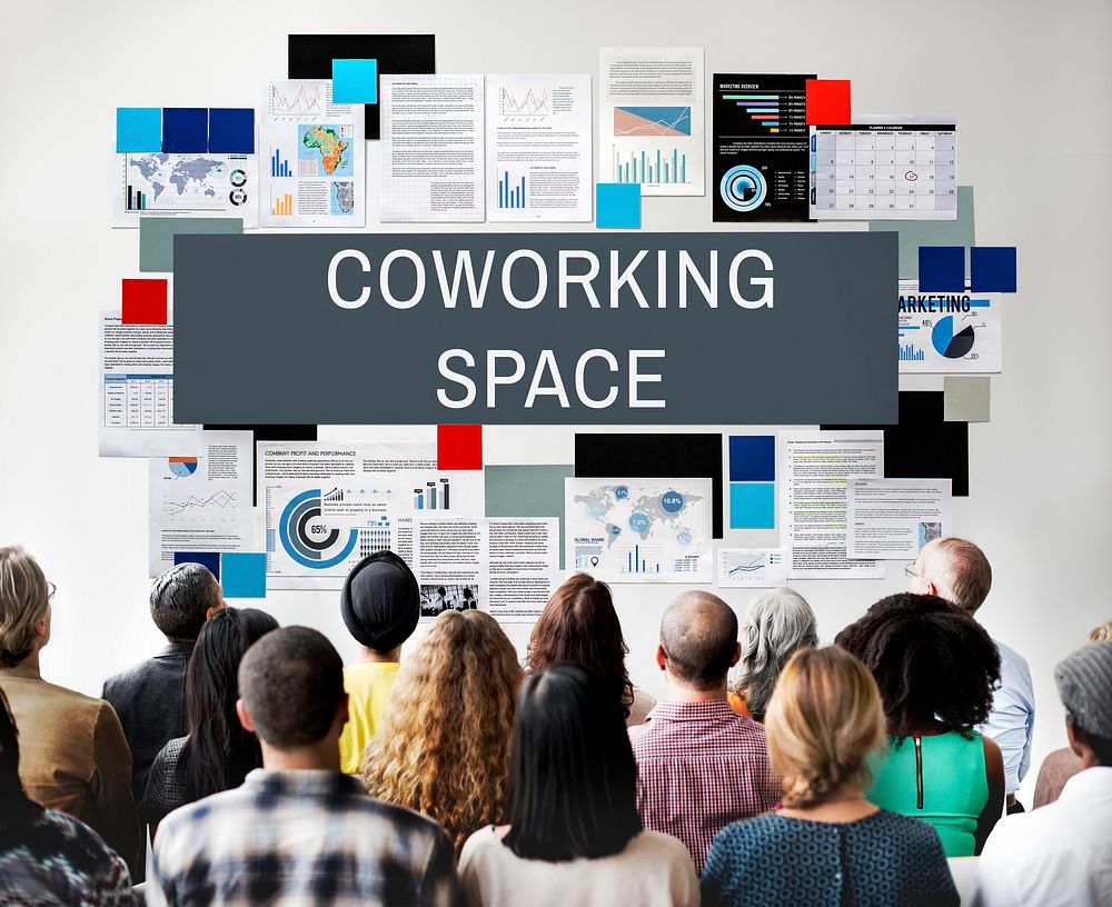 Coworking Space Community Start up Concept