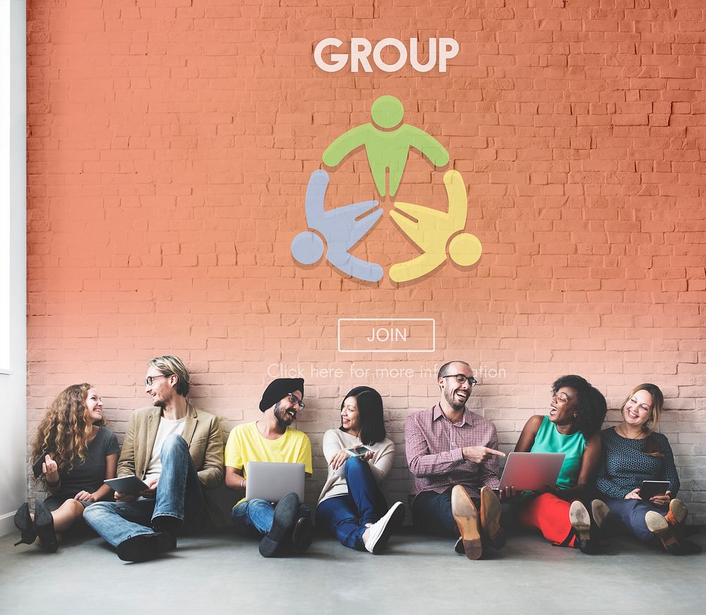 Group Teamwork Organization Society Concept